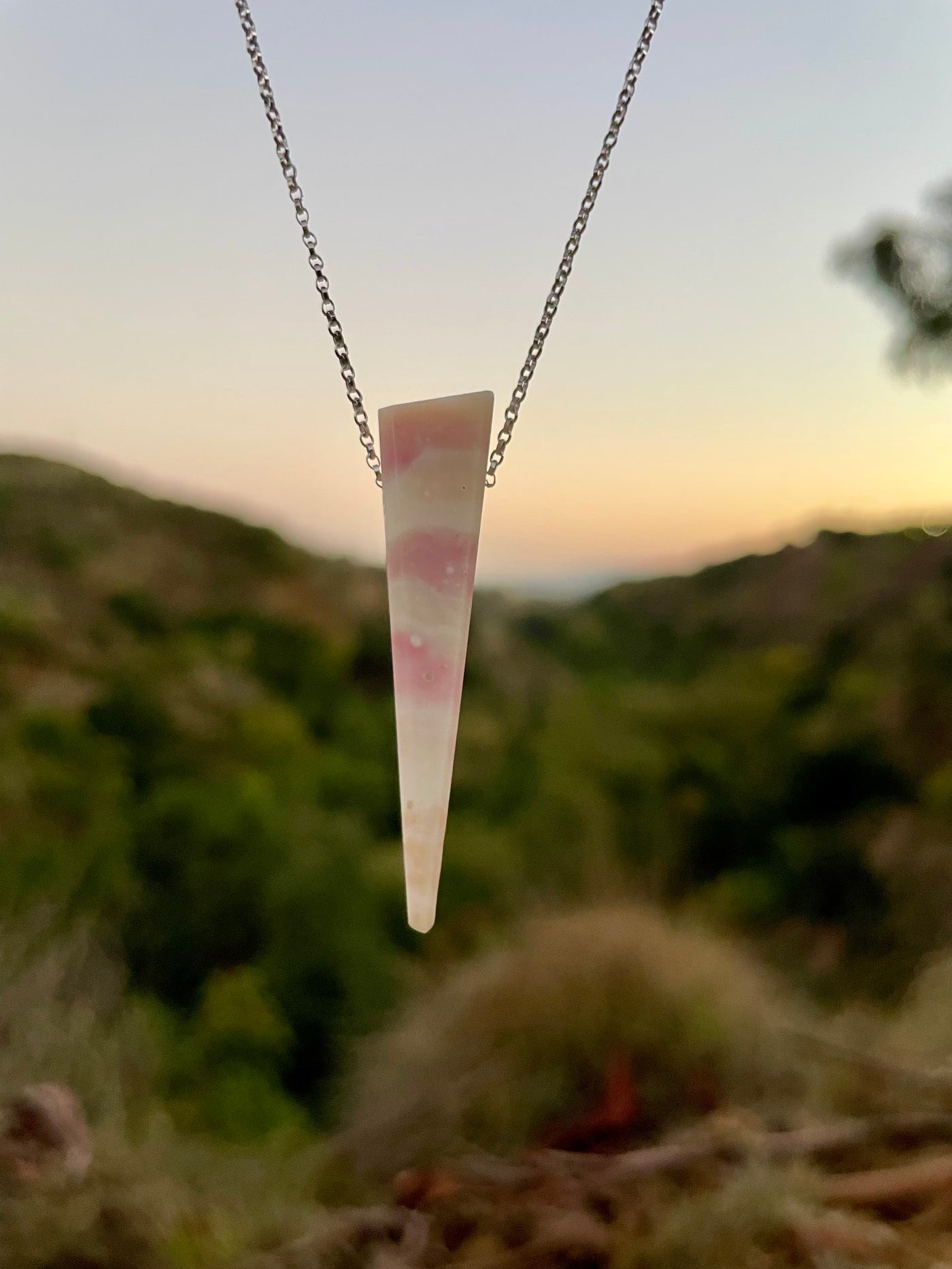 Ice Cream Opal Pendant