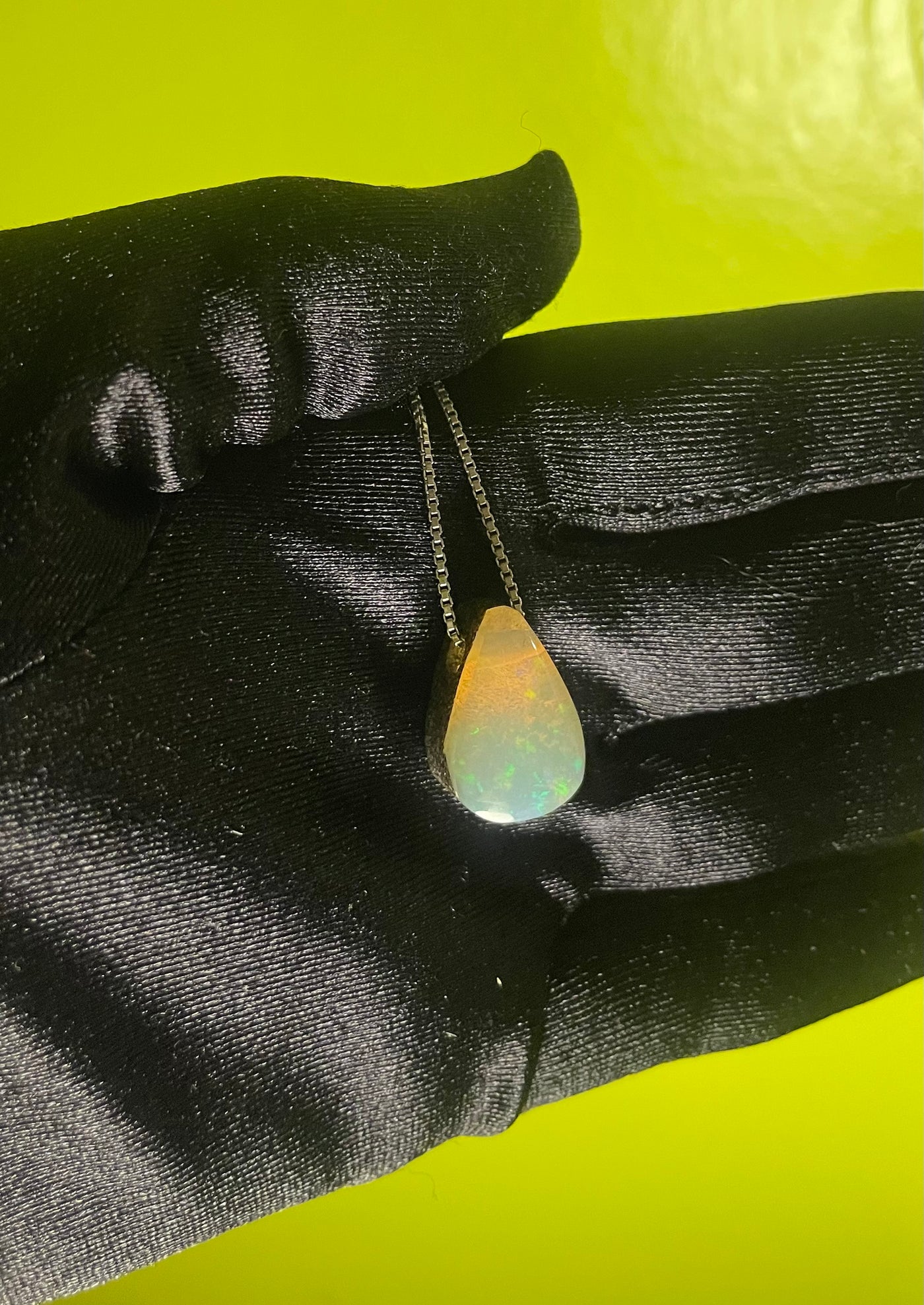 Ethiopian Opal in Matrix Pendant