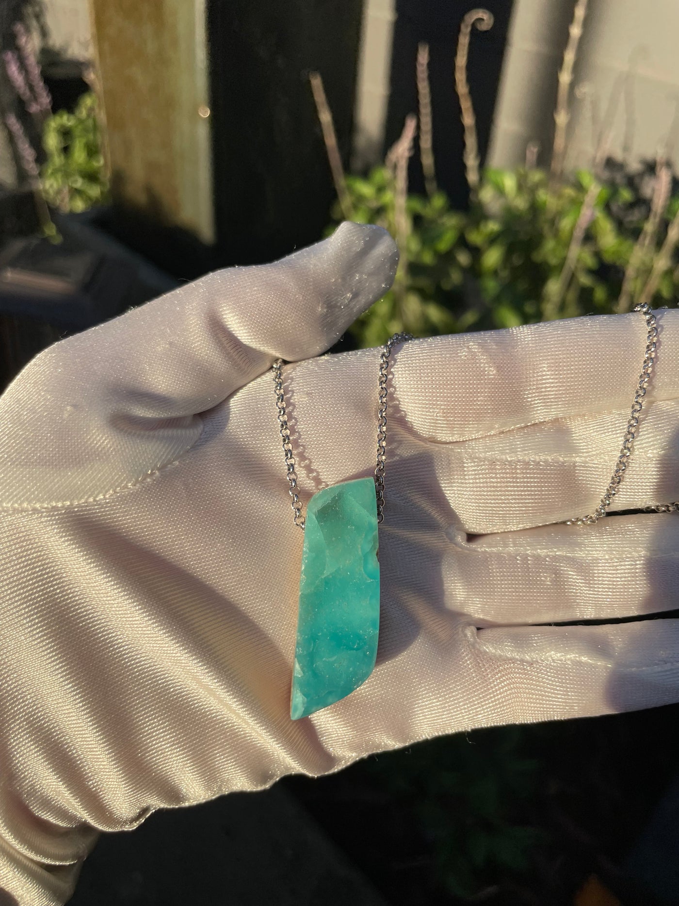 Smithsonite Pendant