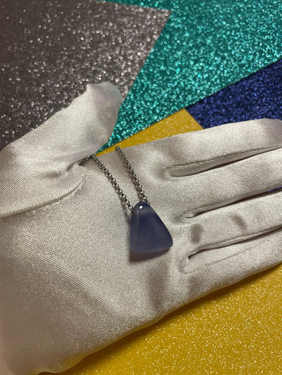 Blue Chalcedony Pendant