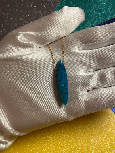 Gem Shattuckite Pendant