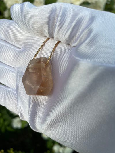 Champagne Topaz Pendant