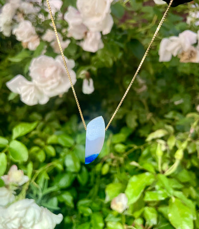 Druzy & Enhanced Agate Pendant