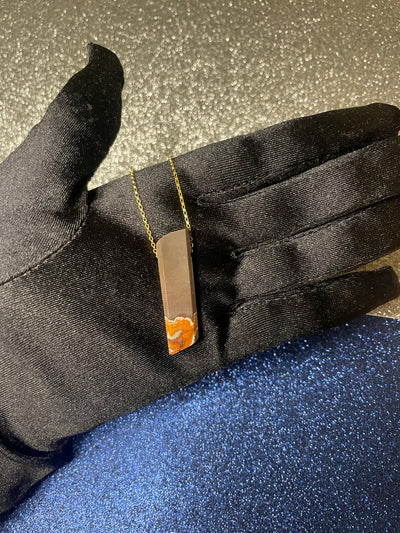 Dryhead Agate Pendant