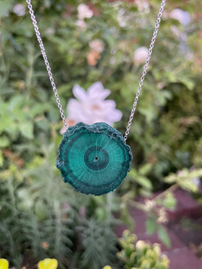 Malachite Stalactite Pendant