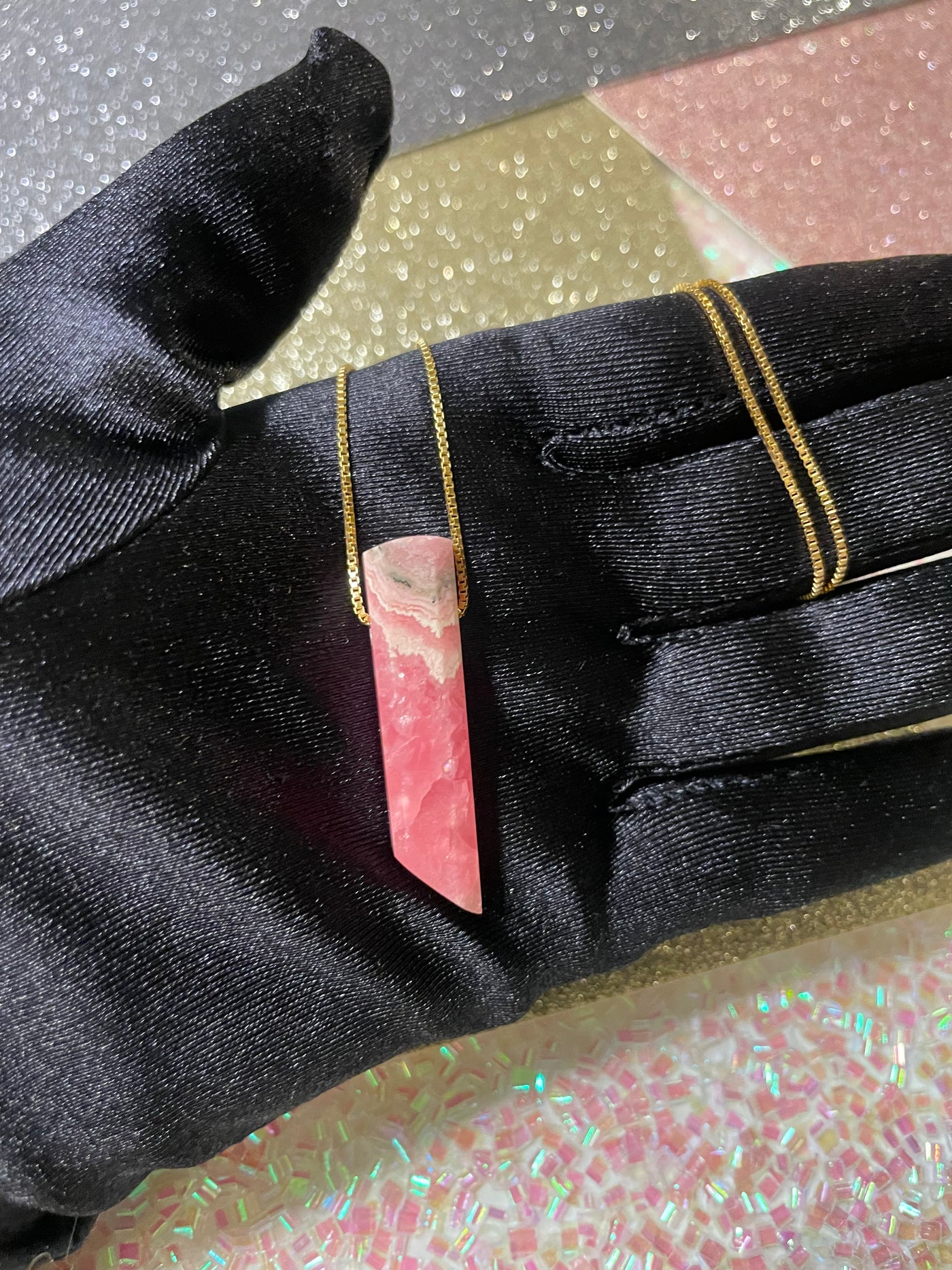 Rhodochrosite Pendant