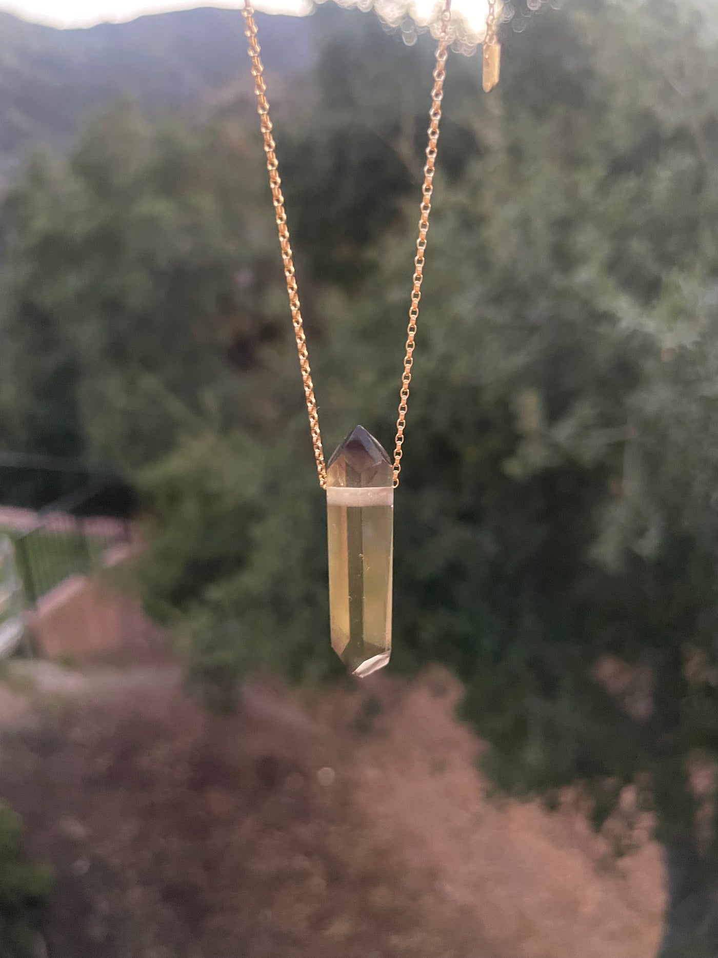 Smoky Citrine Pendant
