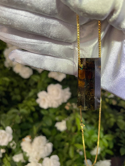 Dravite (Brown) Tourmaline Pendant