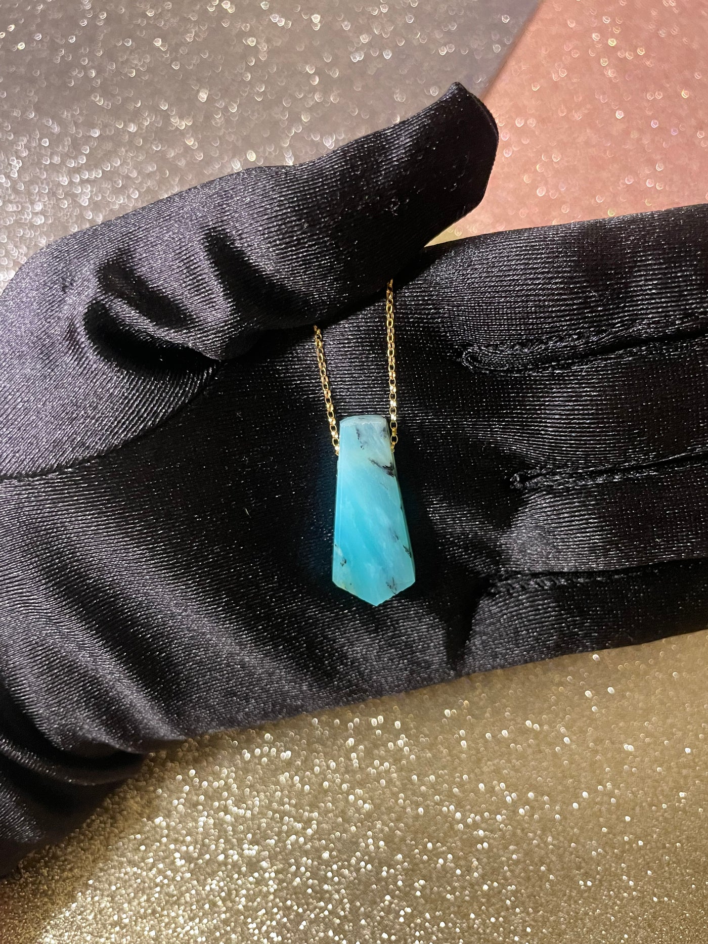 Peruvian Opal Pendant