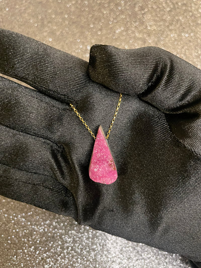 Cobalto Calcite Pendant