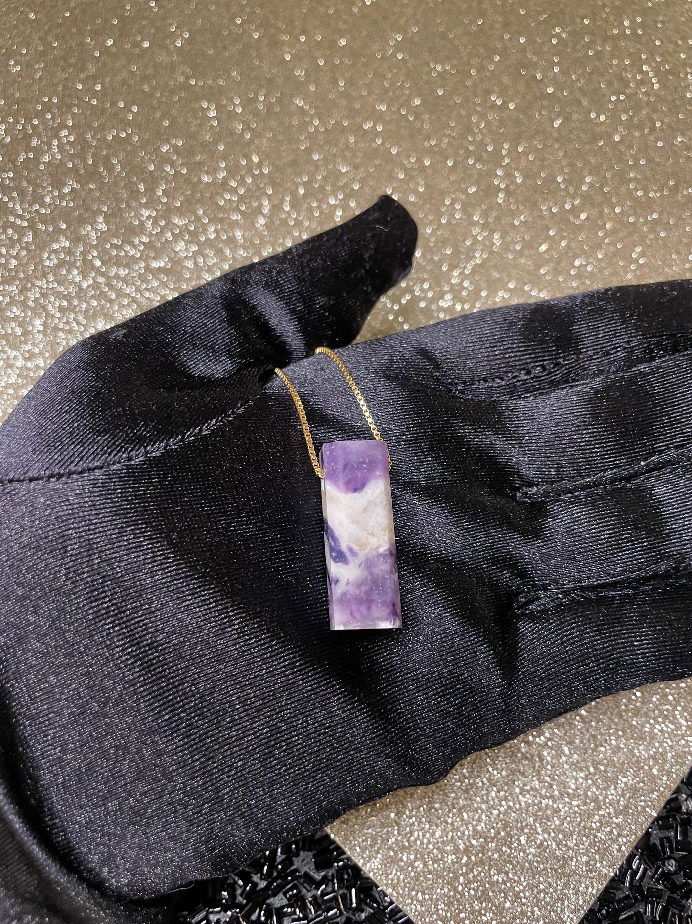 Opalized Fluorite Pendant