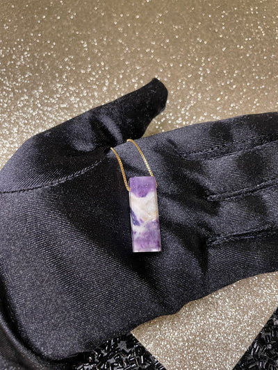 Opalized Fluorite Pendant