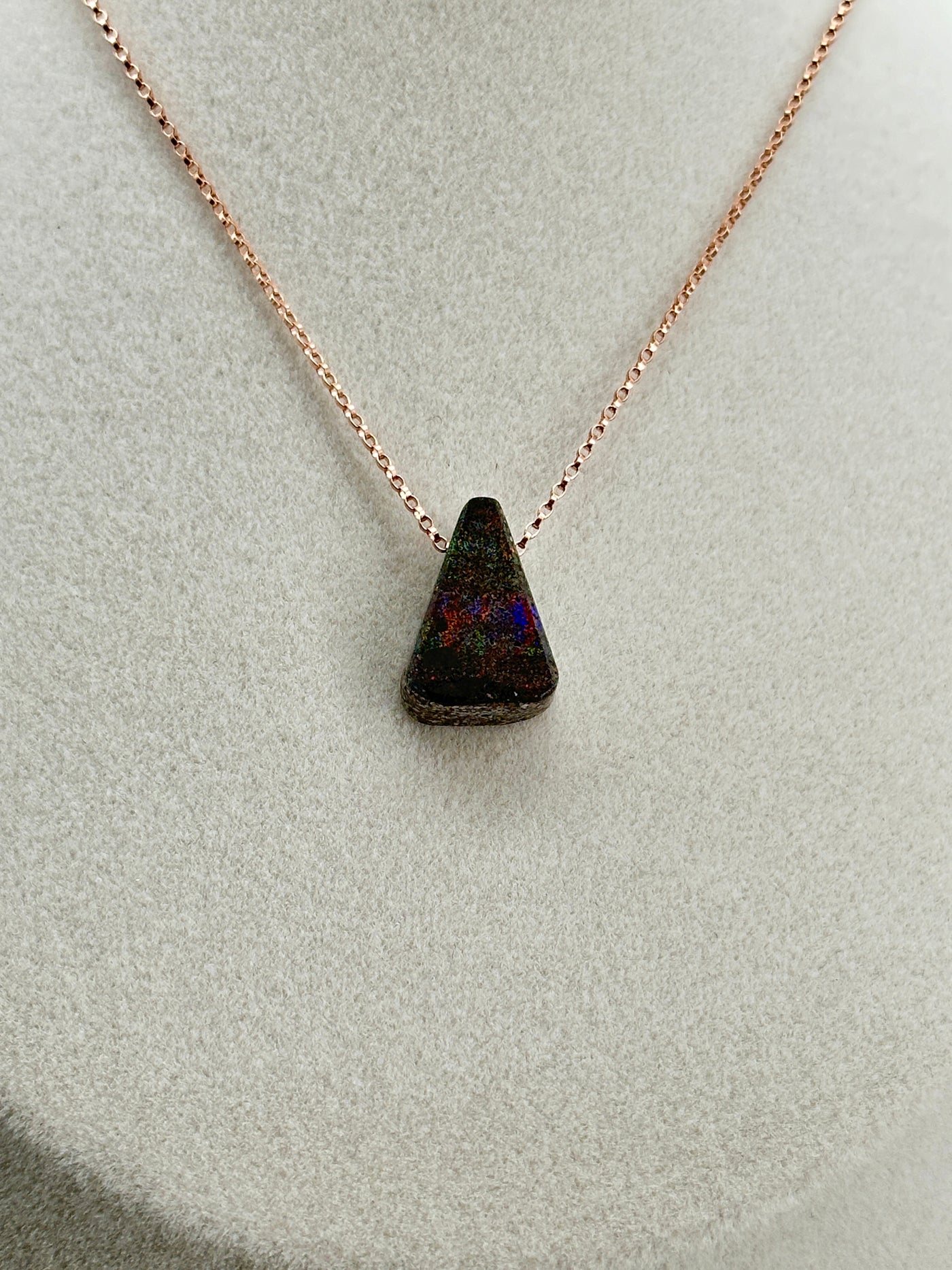 Andamooka Matrix Opal Pendant