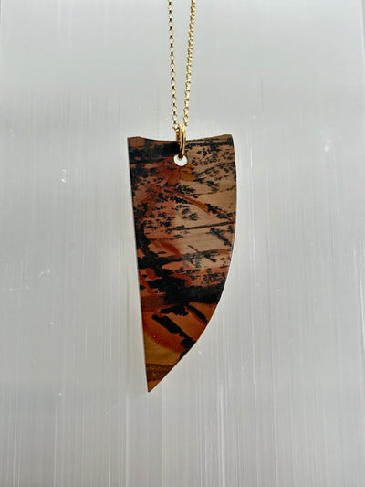 Paintstone Jasper Pendant