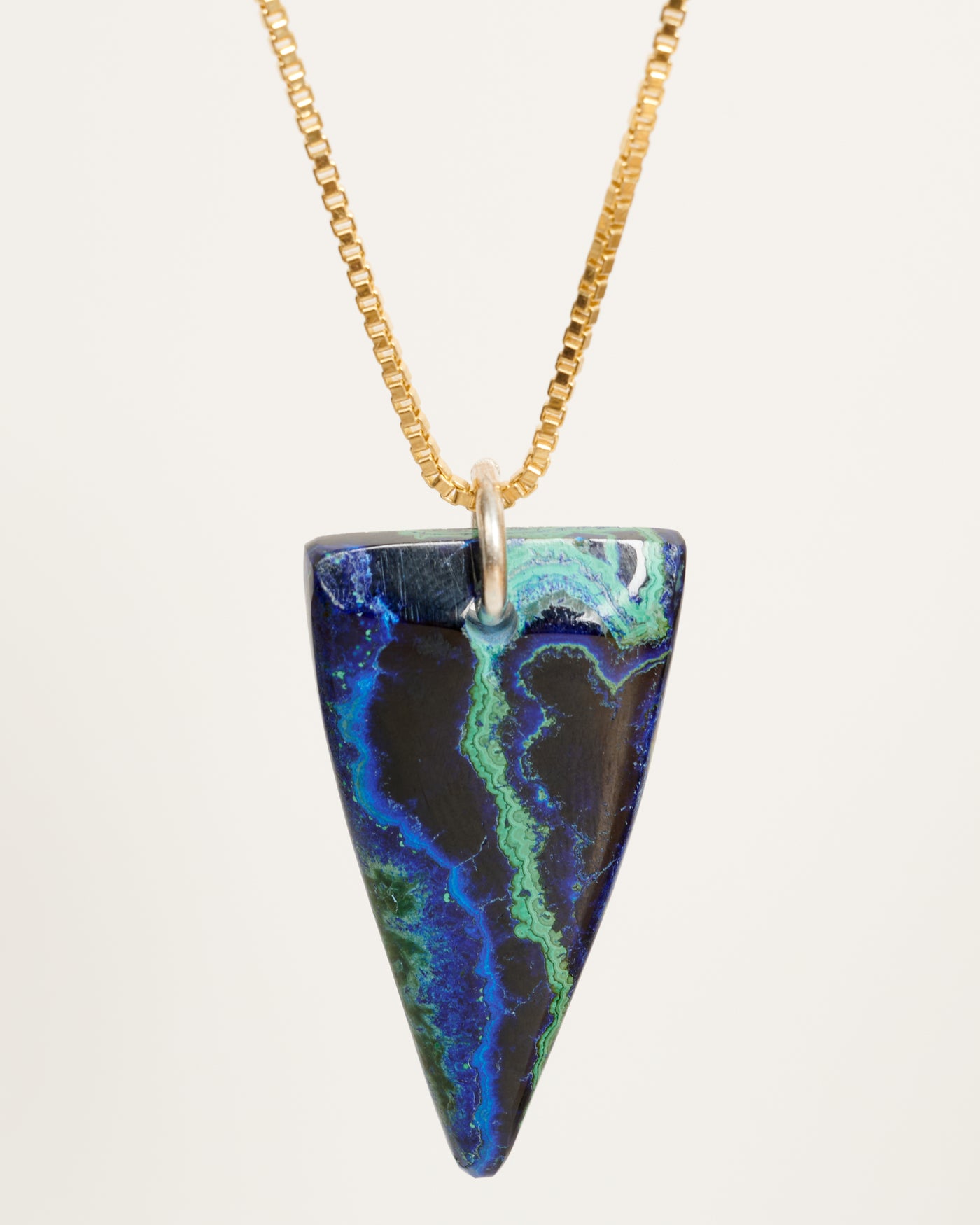 Azurite & Malachite Pendant