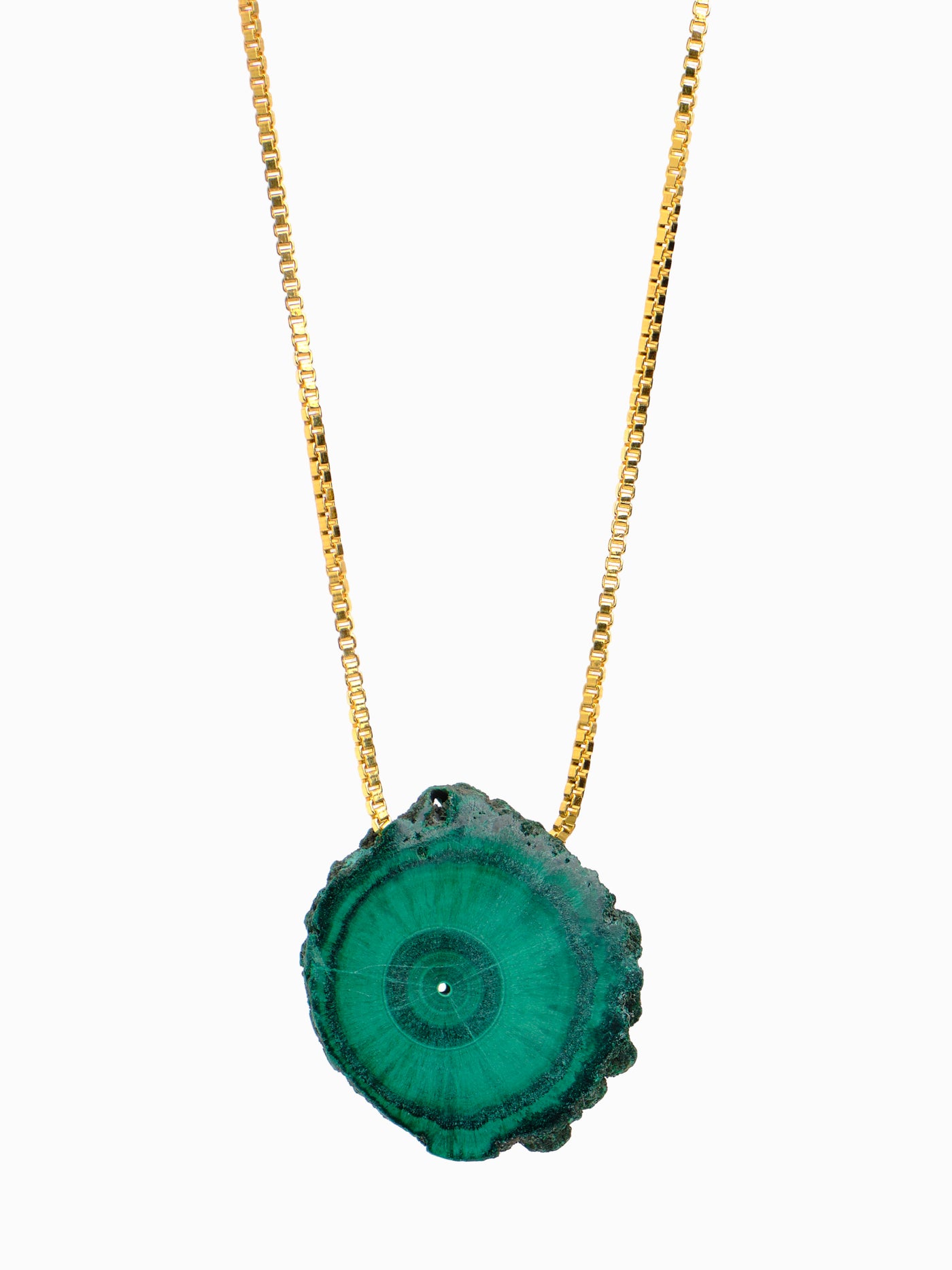 Malachite Stalactite Pendant