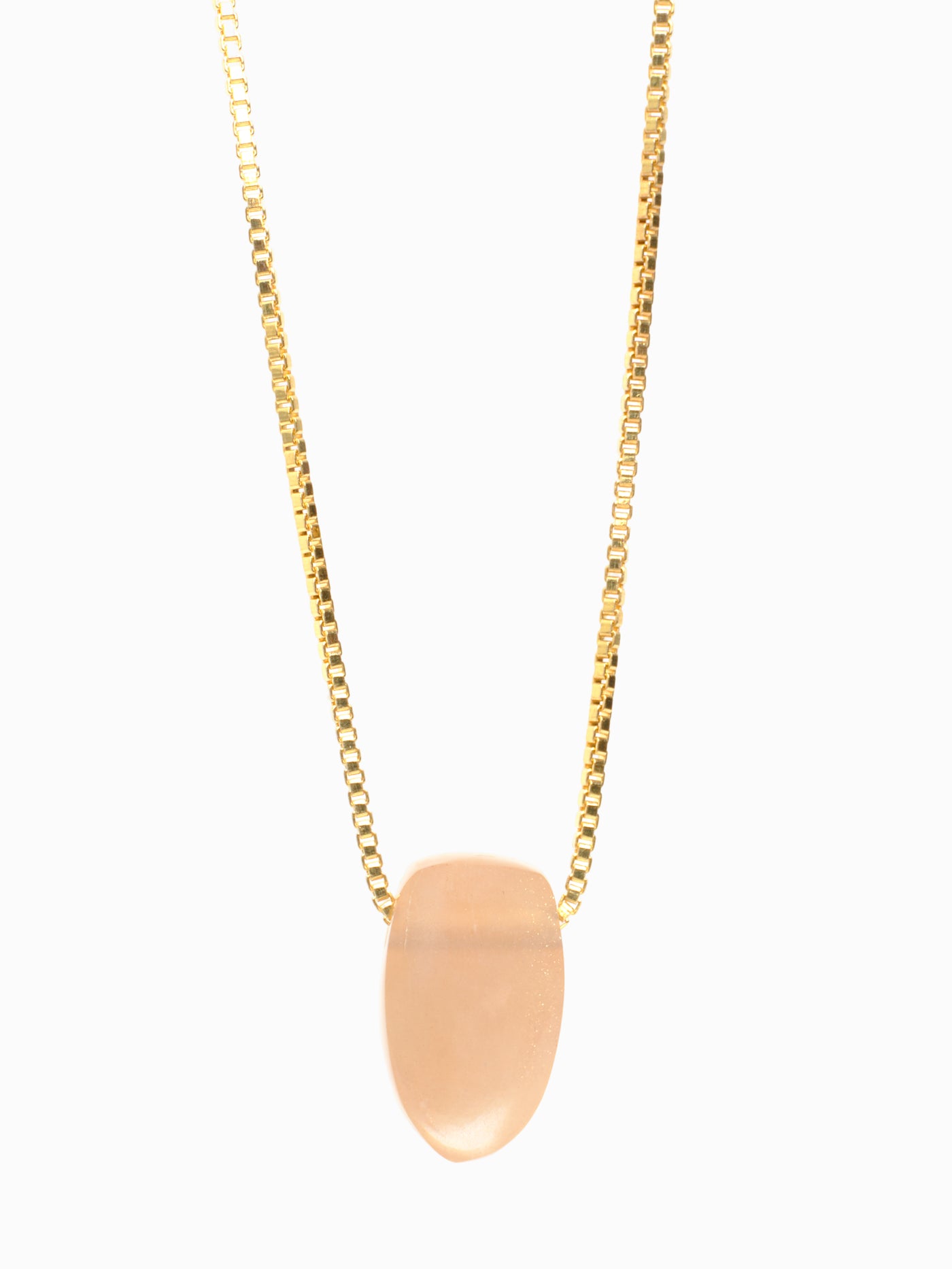 Peach Moonstone Pendant