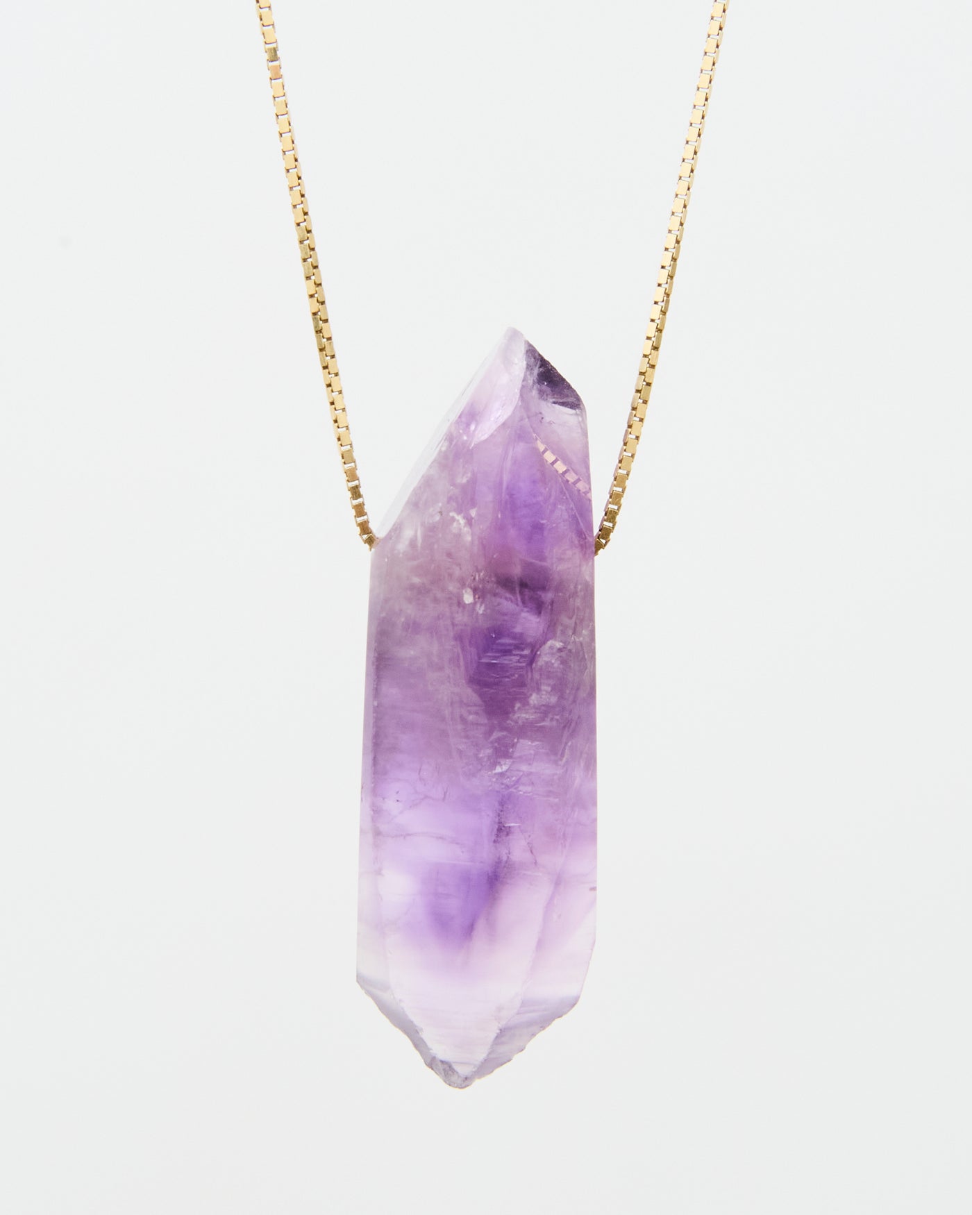 Natural Surface Amethyst Pendant