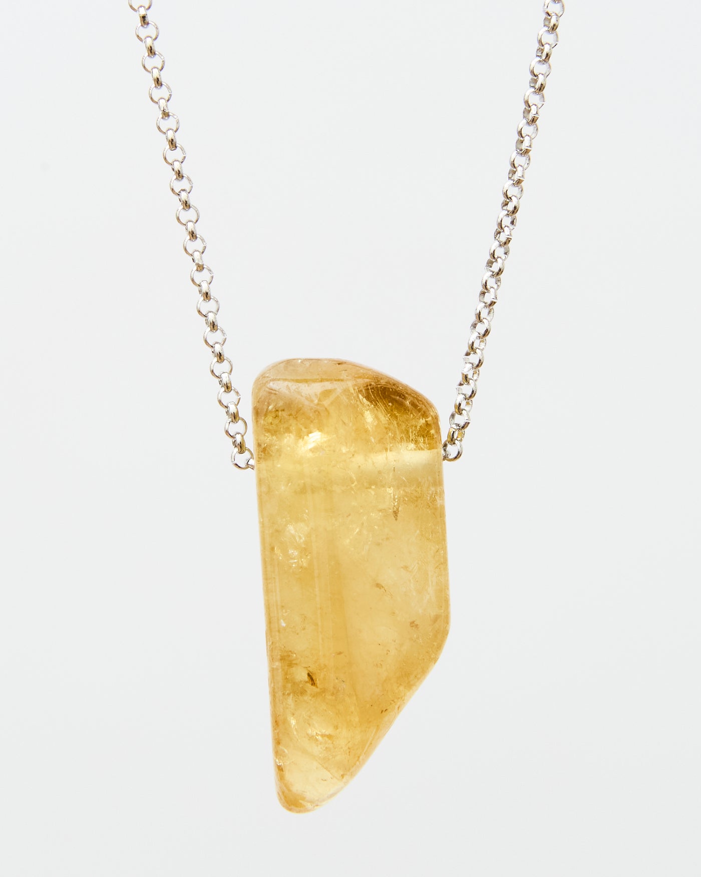 Tumbled Citrine Pendant