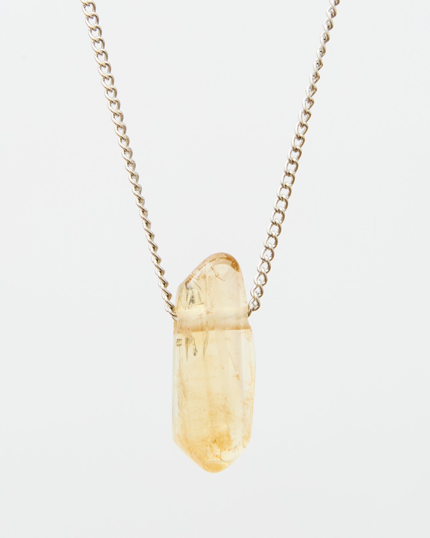 Tumbled Citrine Pendant