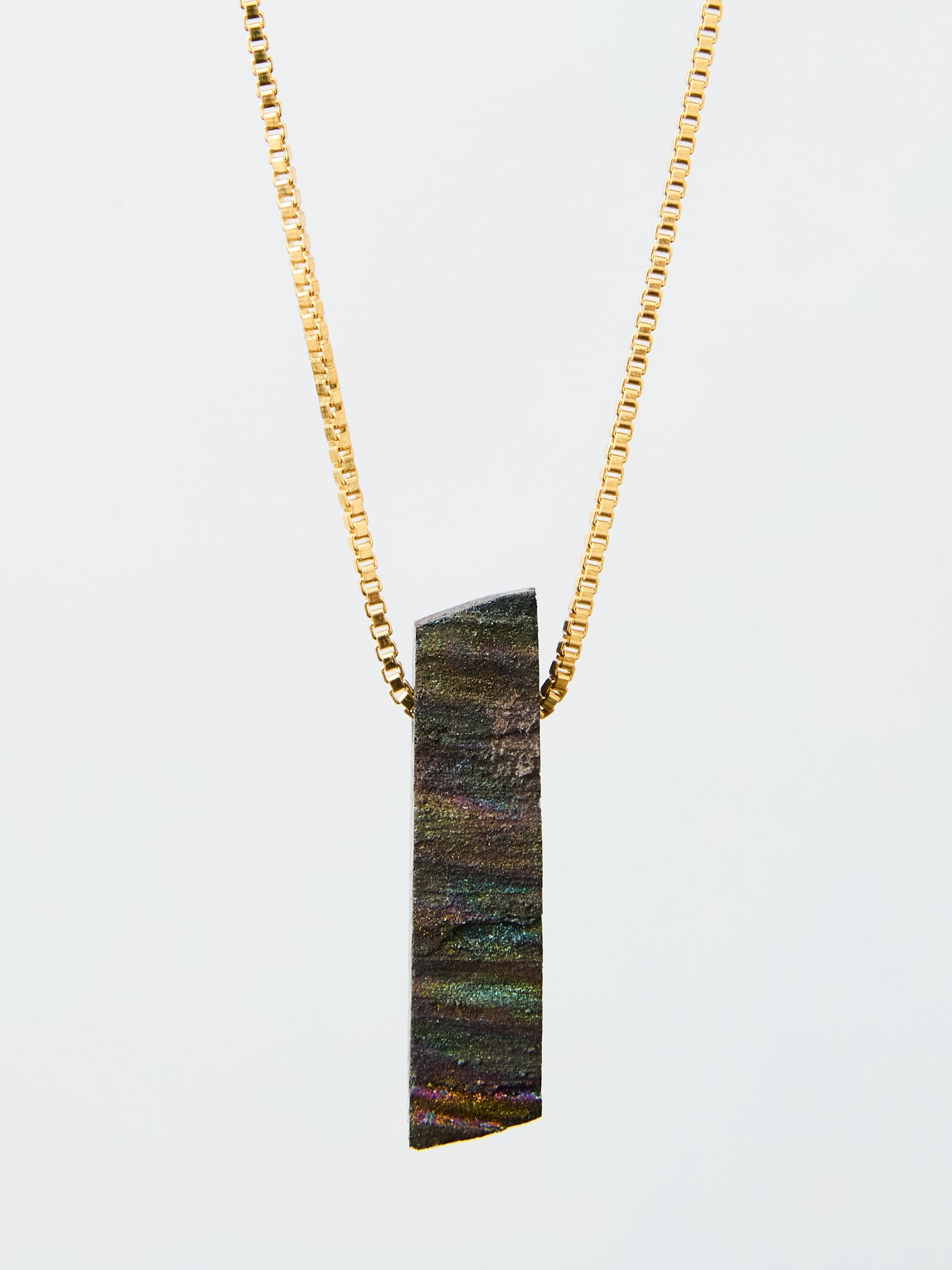 Rainbow Hematite Pendant (Rare)