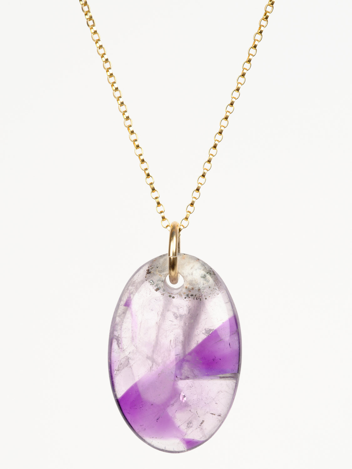 Trapiche Amethyst Pendant