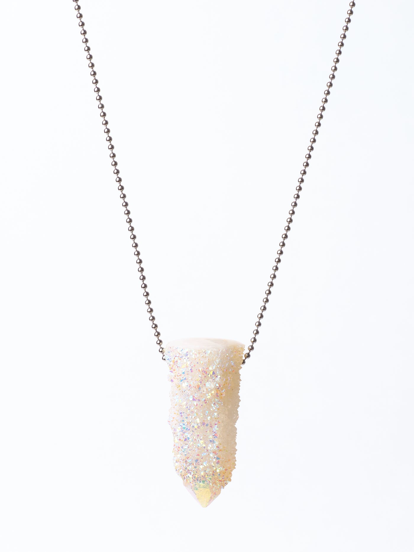 Angel Aura Cactus Quartz Pendant