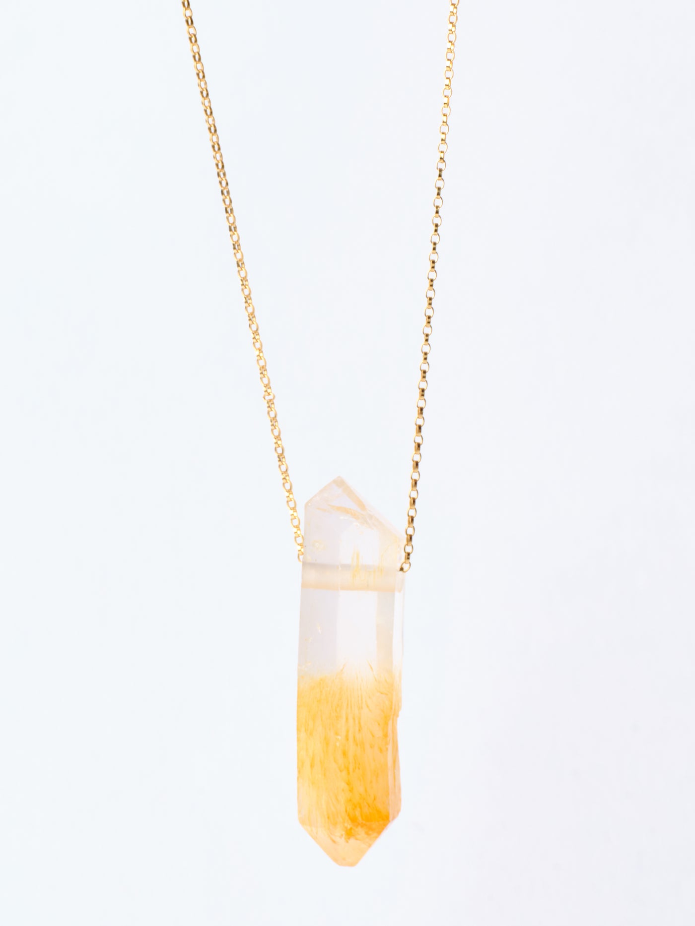 Mango Quartz Pendant