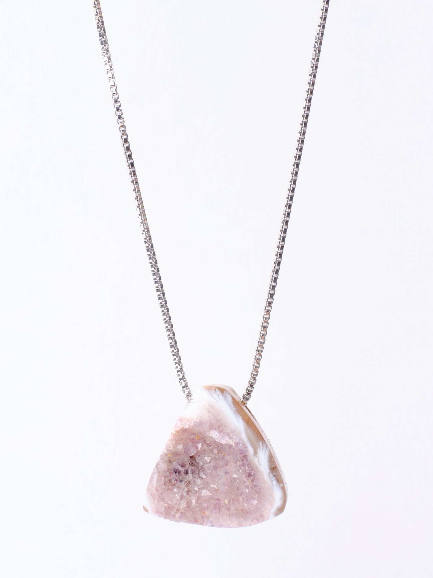 Druzy Geode Pendant