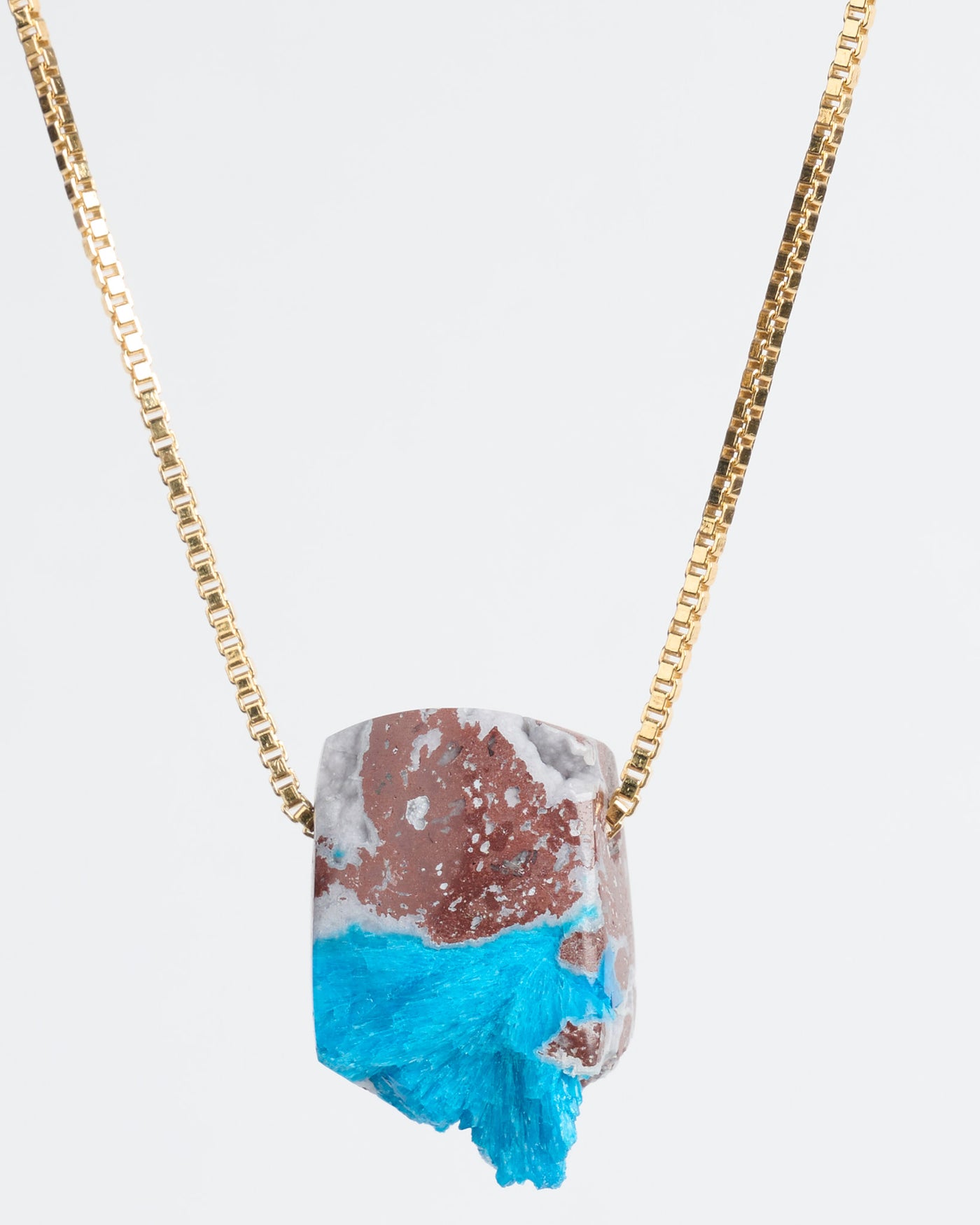 Cavansite Pendant (Rare)