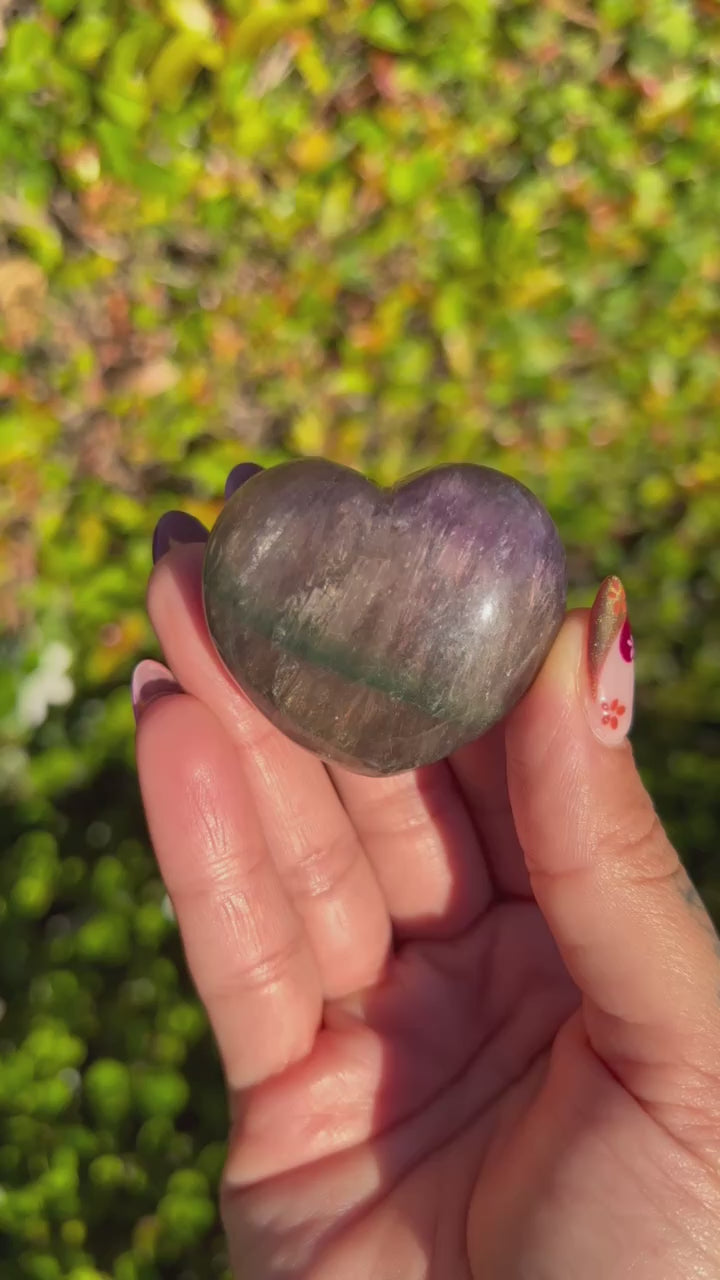 Fluorite Heart