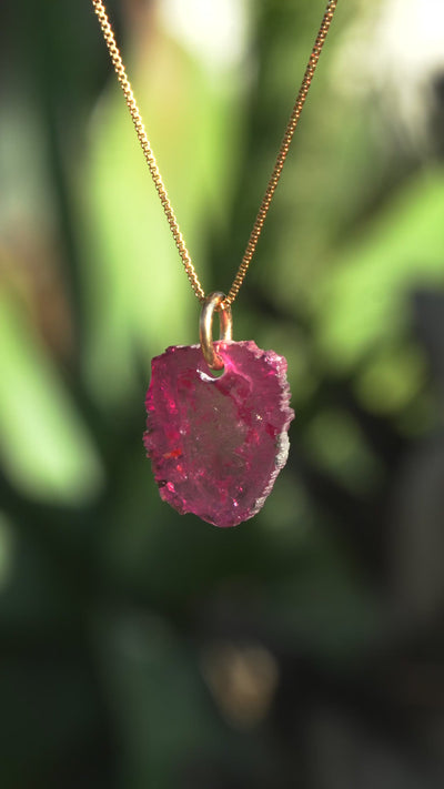 Tourmaline Pendant