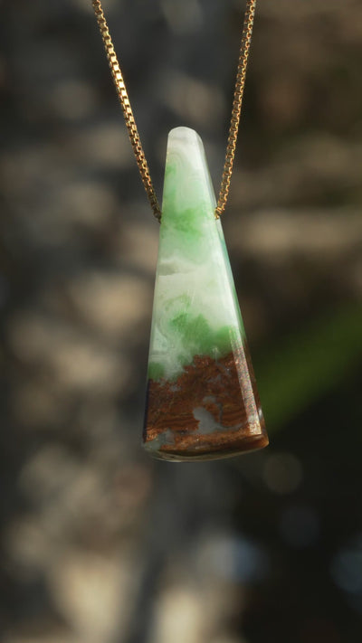 Peruvian Chrysocolla Pendant