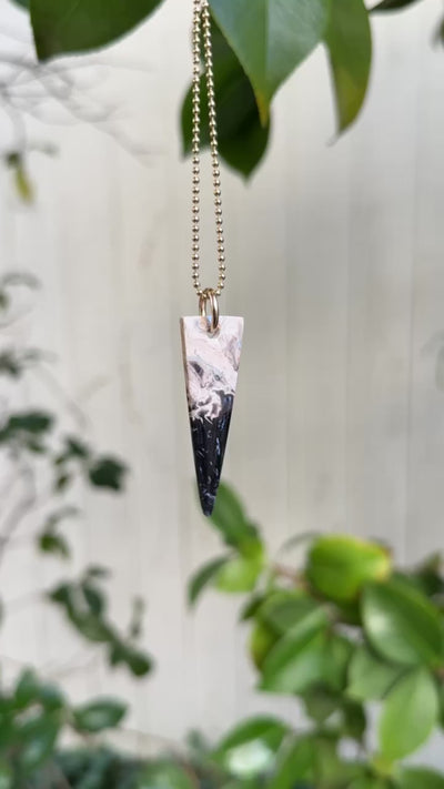 Petrified Palm Wood Pendant